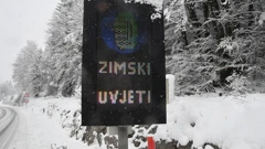 Zimski uvjeti u Gorskom kotaru , Foto: Damir Skomrlj/CROPIX