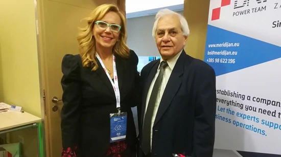 Jelena Nadinić und David Rey (Foto: Glas Hrvatske)