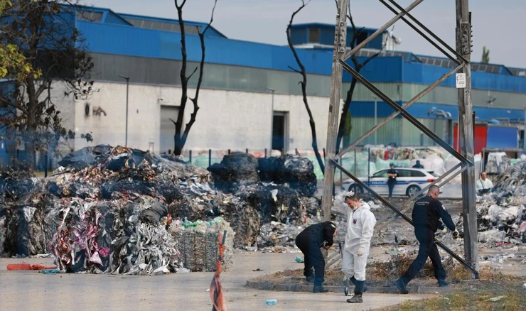 Dvorište tvrtke "Drava International"