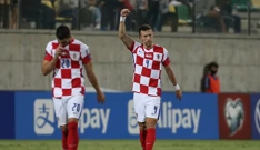 Slavlje Perišića nakon postignutog pogotka, Foto: Yiannis Kourtoglou/ REUTERS