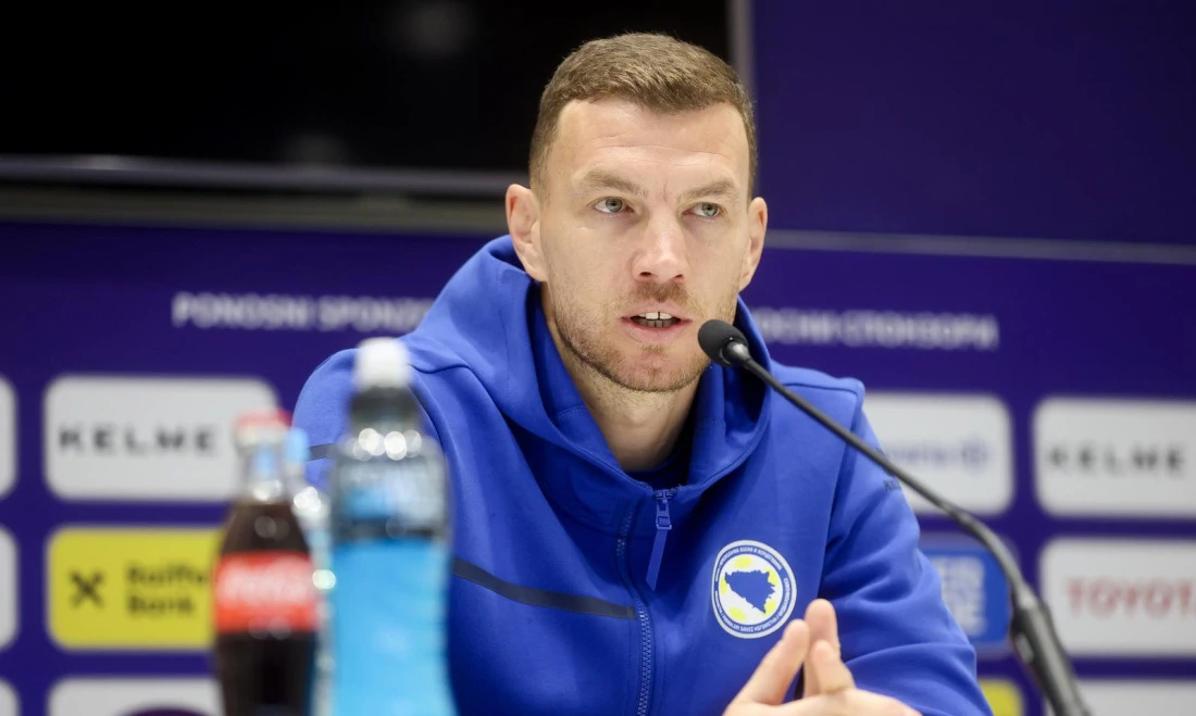 Džeko: Priželjkujemo pobjedu protiv Italije i plasman na SP