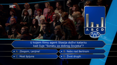 Martina Petranović, Foto: Tko želi biti milijunaš?/HRT