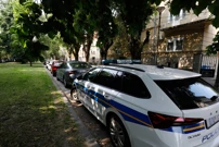 Policija ispred kuće Josipa Škorića, Foto: Vlado Kos/CROPIX