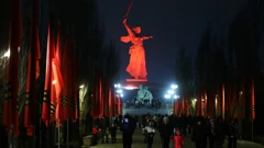 Mamajev Kurgan, strateško brdo oko kojeg su se vodile borbe