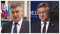 Zoran Milanović i Andrej Plenković