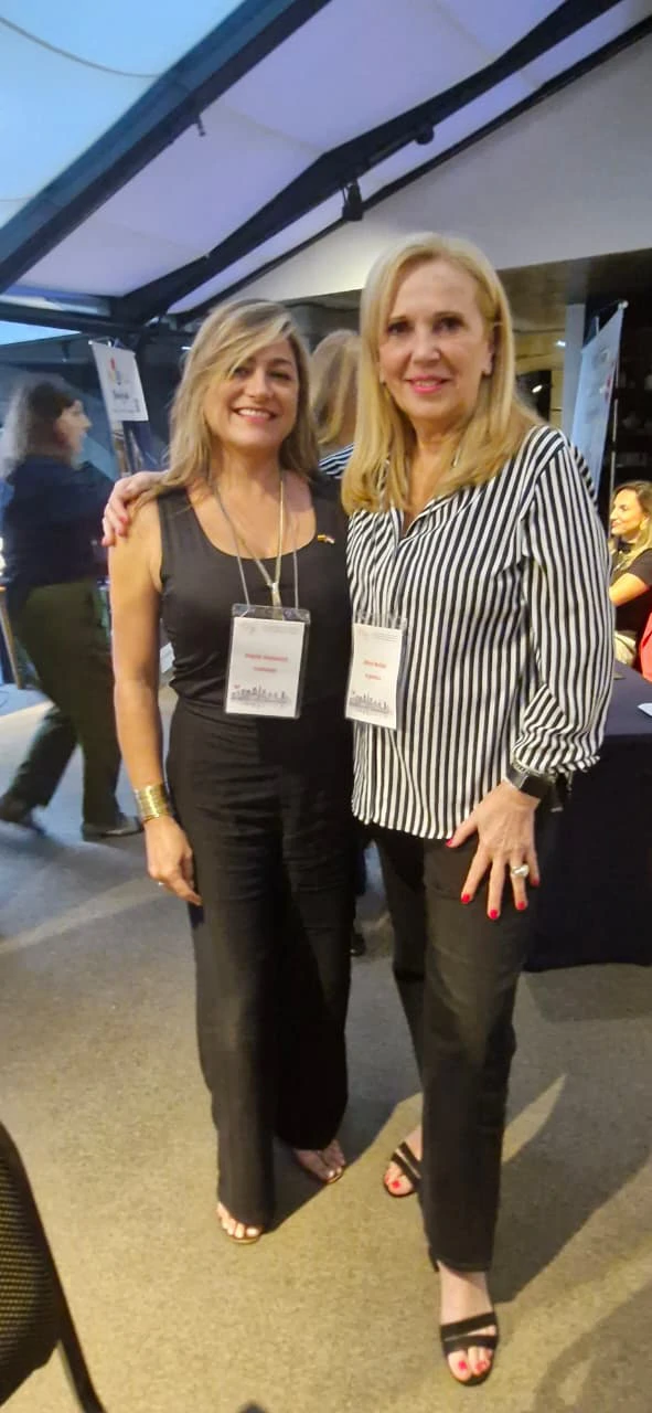 Ángela Sankovich y Jelena Nadinić / Ángela Sankovich i Jelena Nadinić, Foto: Cámara de Comercio Colombia-Croacia / Kolumbijsko-hrvatska gospodarska komora//