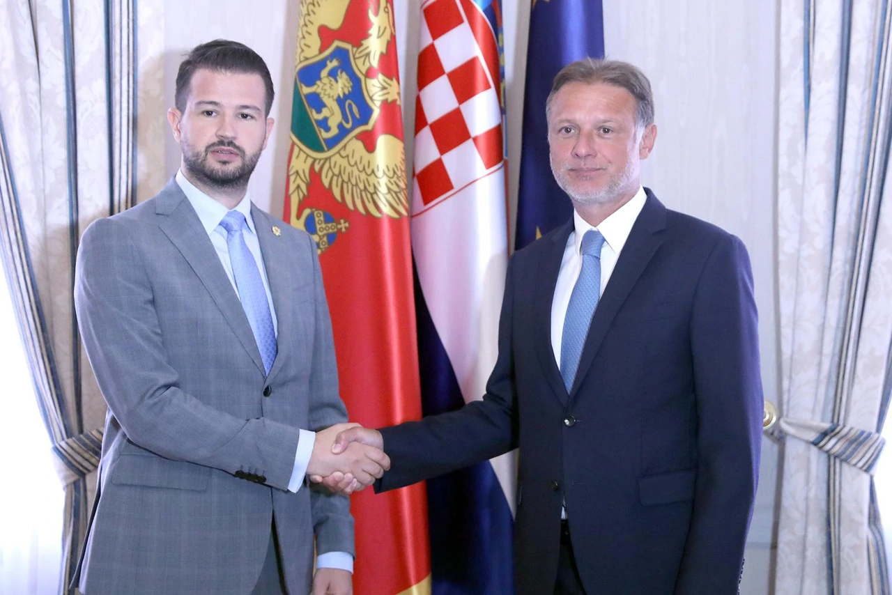 Jakov Milatović i Gordan Jandroković