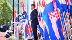 Predsjednik Milanović na svečanosti u Kninu