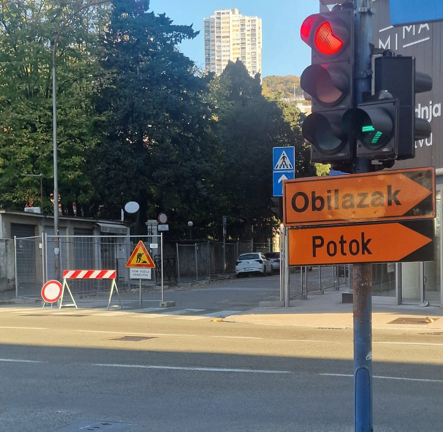 Nova prometna regulacija na Potoku