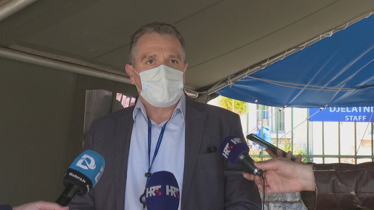 Zamjenik ravnatelja OB Zadar dr. Edi Karuc, Foto: Dnevnik/IM/HTV/HRT