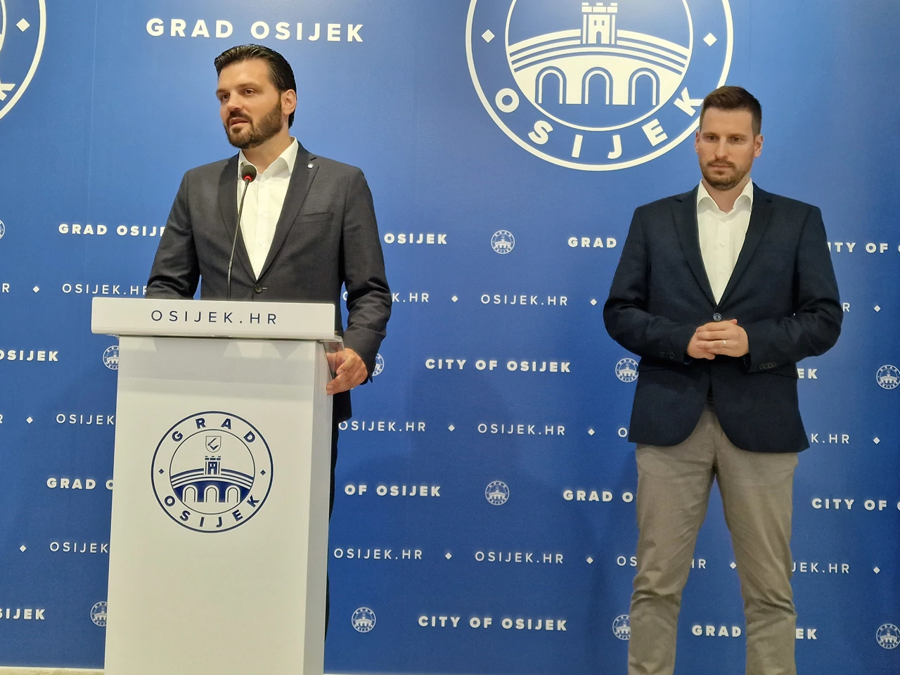 Vulin i Radić, Foto: Krunoslav Inhof/HRT Radio Osijek