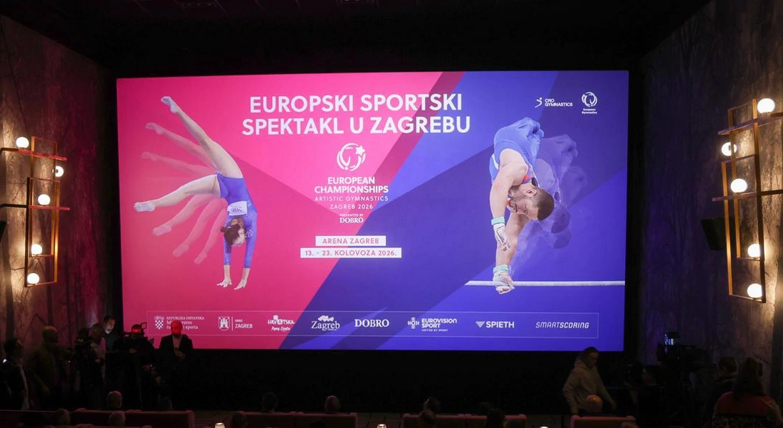 Najavljen program EP-a u gimnastici Zagreb 2026, Foto: Sanjin Strukić/PIXSELL