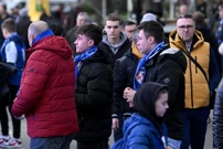 Navijači na utakmici, Foto:  Marko Lukunic /PIXSELL
