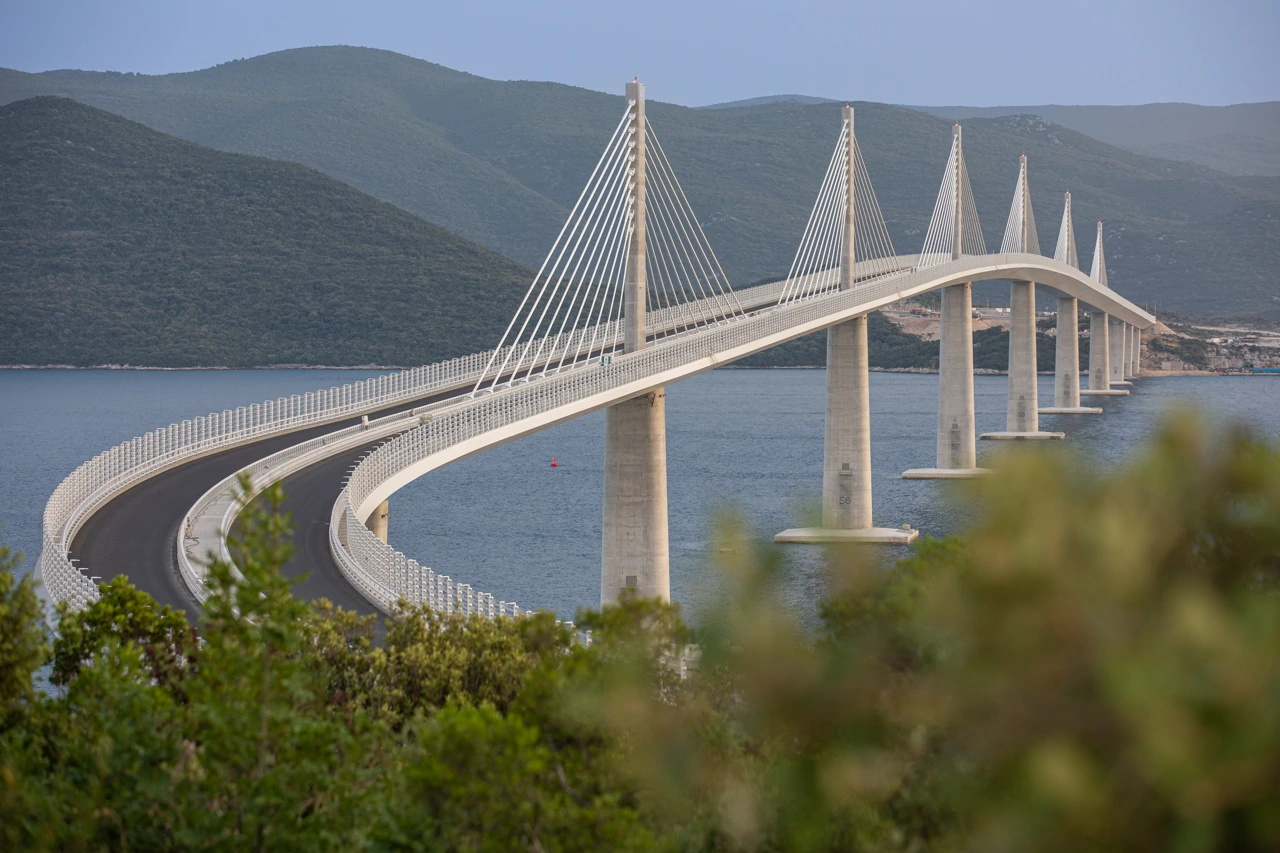 Pelješki most, Foto: Grgo Jelavic /Pixsell