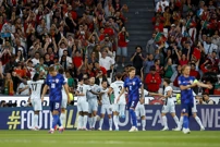 Slavlje Portugalaca nakon Dalotovog gola, Foto: Joao Rico/PIXSELL