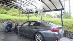 Zagrebačka policija traga za odgovornima za palež BMW-a 