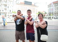 Navijači West Hama, Foto: Sanjin Strukic/PIXSELL