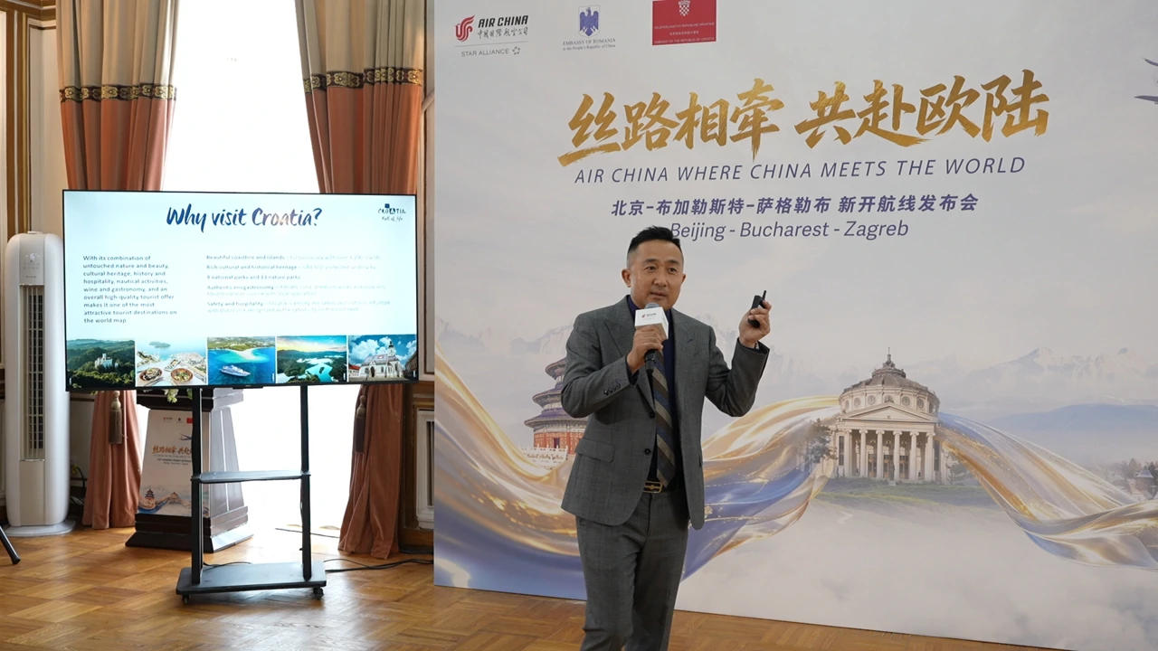 Huang Chao,voditelj turističkog poslovanja Predstavništva HTZ u Šangaju, Foto: Zhang Shideng//