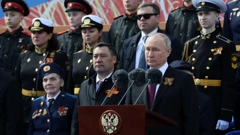 Vladimir Putin na paradi