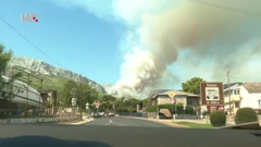 Požar na području Solina, Foto: Vijesti/HRT