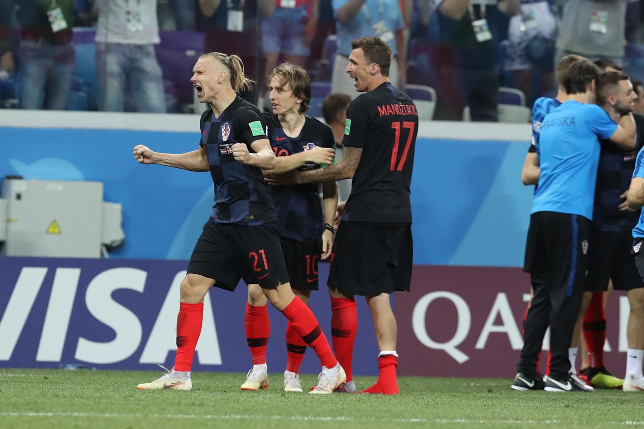 Svjetsko nogometno prvenstvo 2018., osmina finala, Hrvatska - Danska, Foto: Igor Kralj/PIXSELL