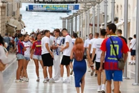 Navijači na splitskim ulicama, Foto: Nikola Brboleza /CROPIX