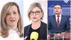 Mirela Ahmetović, Sandra Benčić, Domagoj Hajduković 