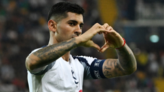 Cristian Romero nakon pogotka  