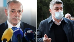 Tomo  Medved i Zoran Milanović