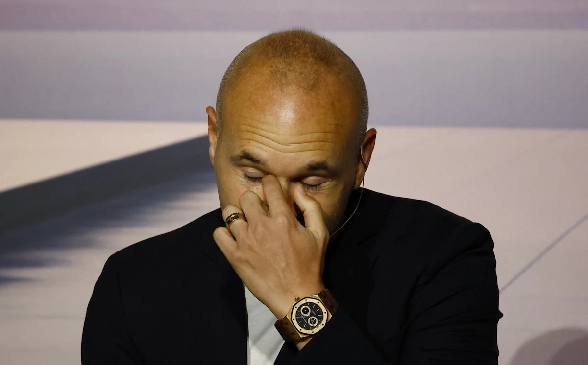 Andres Iniesta na oproštaju, Foto: Albert Gea/REUTERS