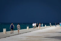 Crno nebo iznad Zadra, Foto:  Sime Zelic /Pixsell