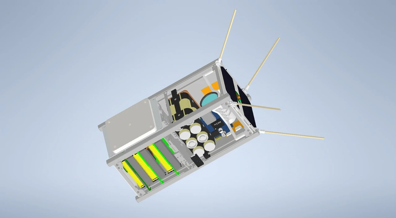 3D model satelita Perun I