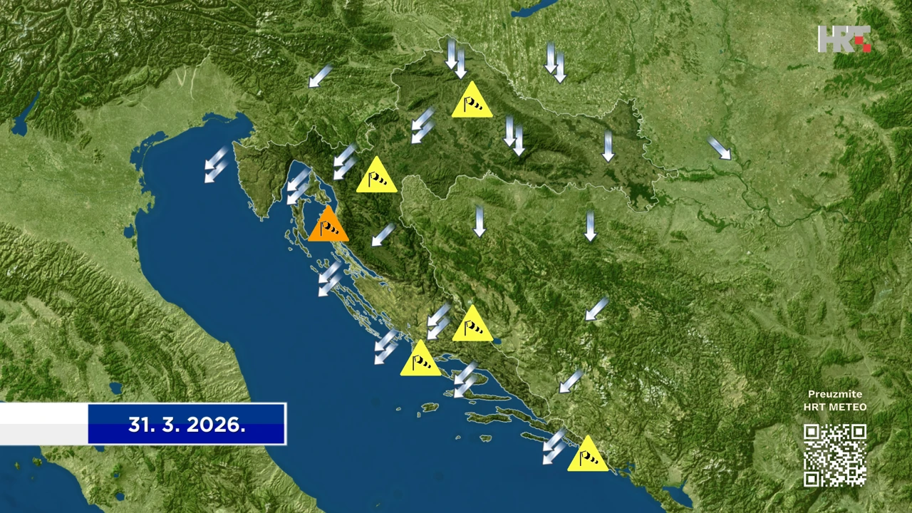 emisija "Vrijeme", Foto: HTV/HRT