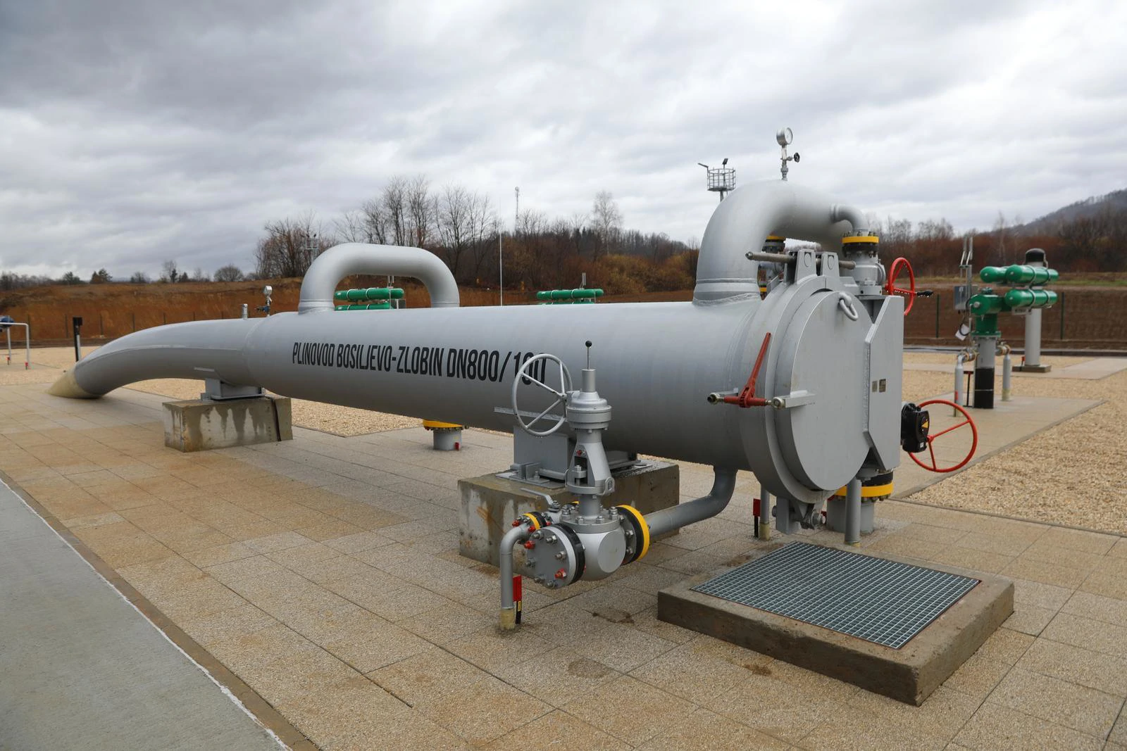 HRT: Plinacro opens Zlobin - Bosiljevo gas pipeline