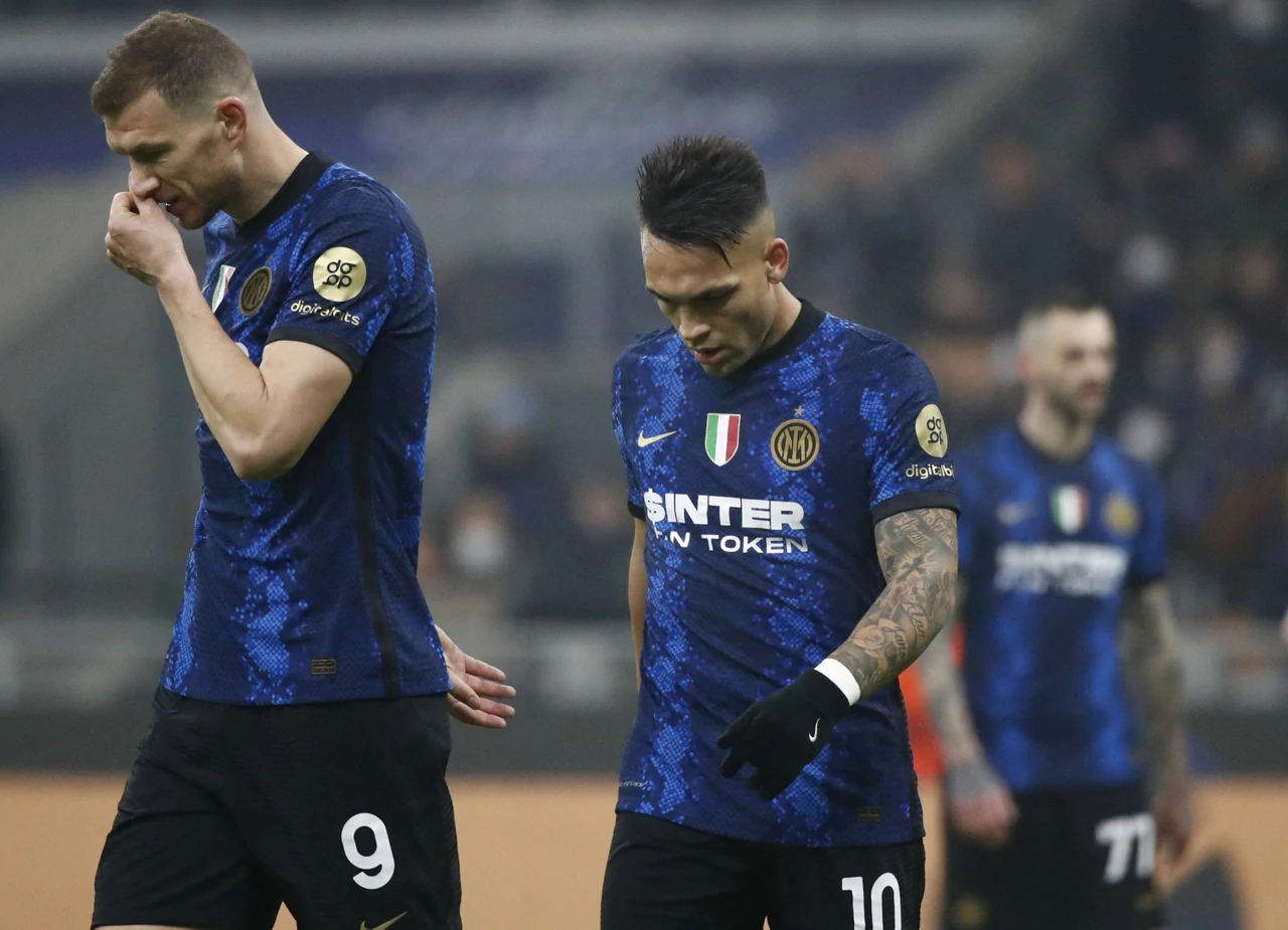 Edin Džeko i Lautaro Martinez, Foto: Alessandro Garofalo/REUTERS