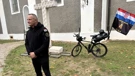 Ivica Nerer biciklom krenuo iz Varaždina prema Vukovaru 