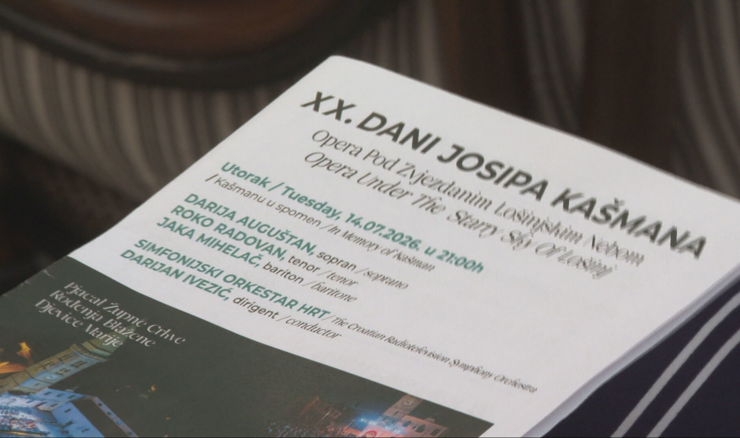Operom pod zvijezdama otvoreni 20. Dani Josipa Kašmana