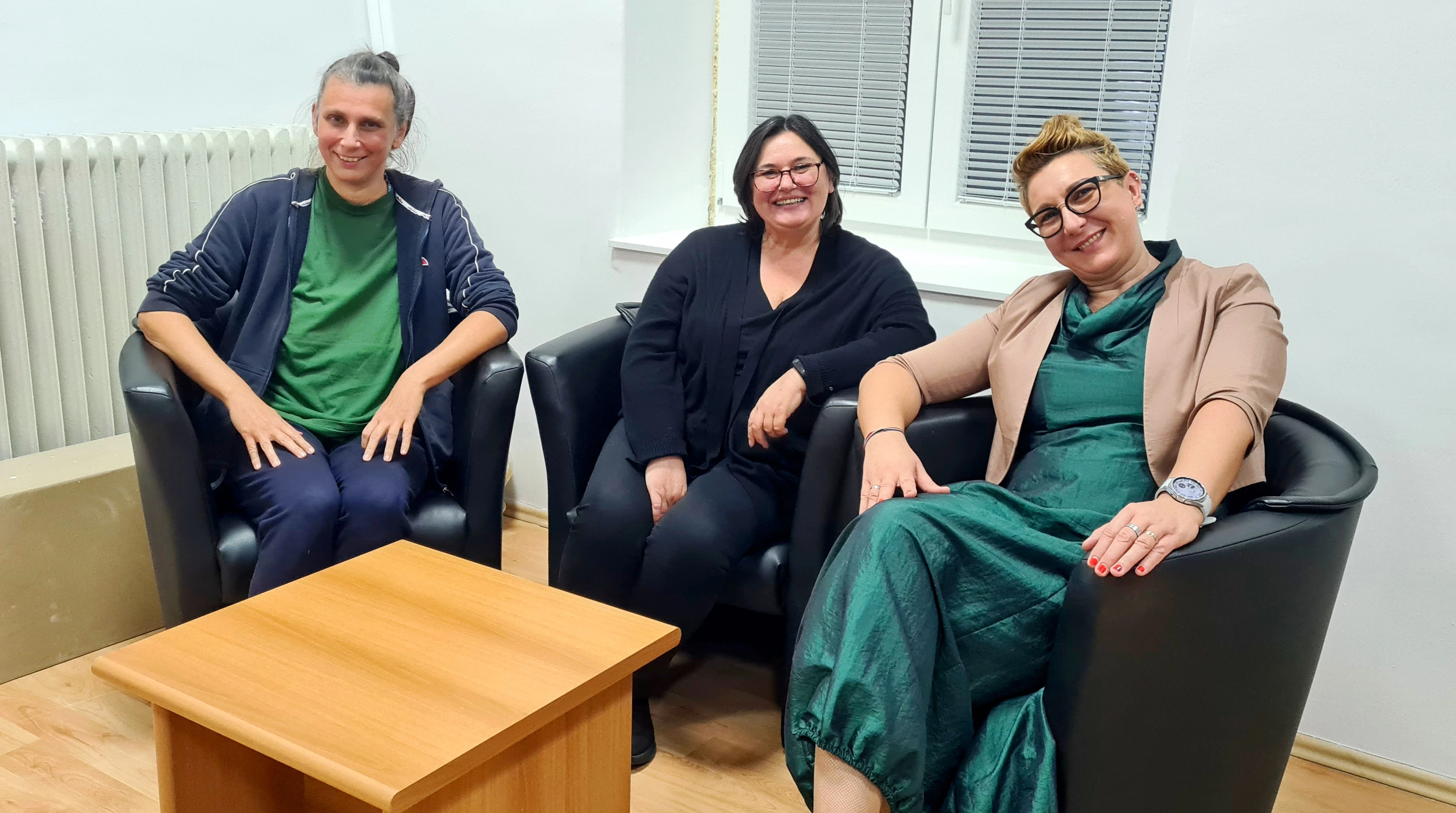 Razvojni kod - Gošće Tatjane Kaštelan Natalija Grgorinić, Anka Dušanek i Biljana Brnos, volontiranje u paliativi