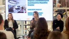 Selak Raspudić i Kekin razgovarale s mladima koji prvi put glasaju