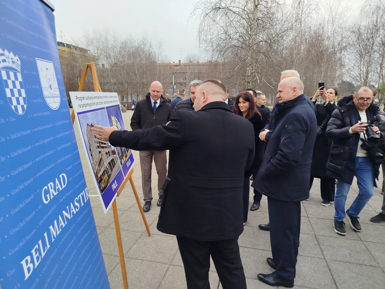 Ministar Branko Bačić u radnom posjetu Belom Manastiru, Foto: Marin Bilandžić/HRT Radio Osijek