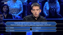 Đuro Hameršak, Foto: Tko želi biti milijunaš?/HRT