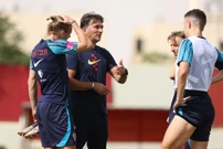 Trening hrvatske nogometne reprezentacije u Rijadu, Foto: Goran Stanzl/PIXSELL