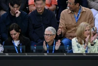 Bill Gates na finalu Australian Opena, Foto: Jaimi Joy/REUTERS