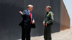 Trump na meksičkoj granici