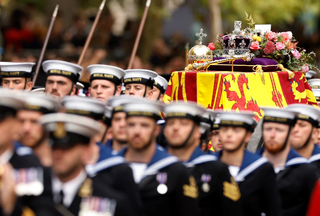 Svečani ispraćaj kraljice Elizabete II. , Foto: Peter Cziborra/REUTERS