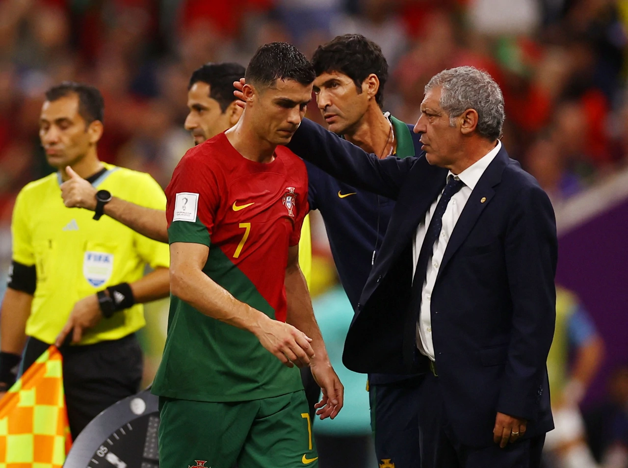 Cristiano Ronaldo je izašao u 82. minuti