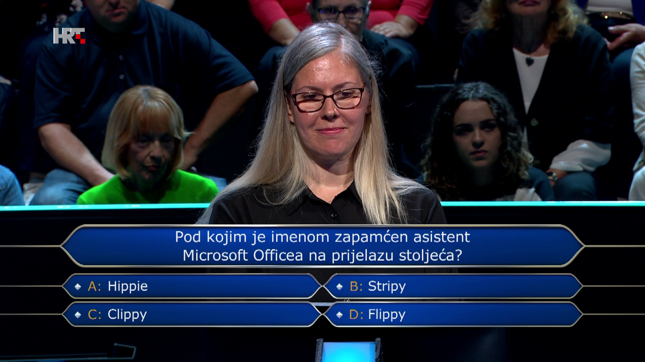 Bernarda Lusch, Foto: Tko želi biti milijunaš?/HRT