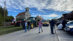 Prosvjed svinjogojaca , Foto: Ana Mitar Šimić/Radio Osijek