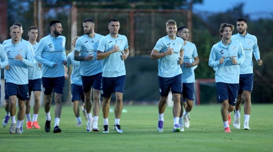 Trening nogometaša Rijeke uoči PAOK-a