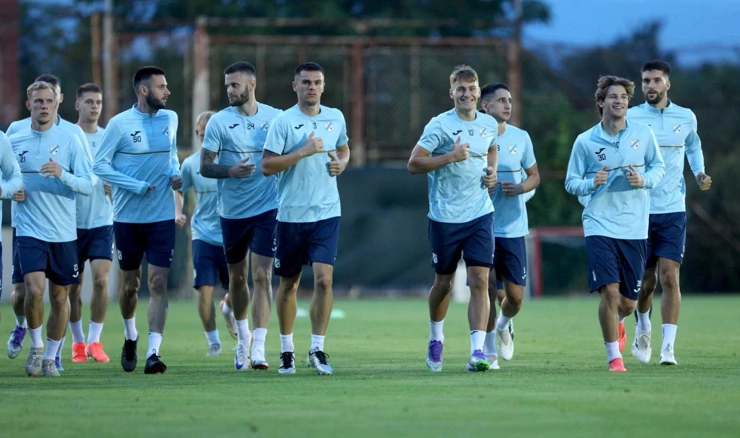 Trening nogometaša Rijeke uoči PAOK-a